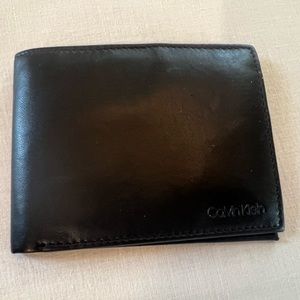 Men’s Black Calvin Klein BiFold Wallet